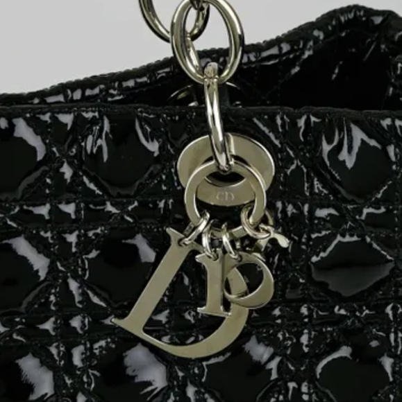 DIOR Patent Leather Tote - Picture 8 of 12